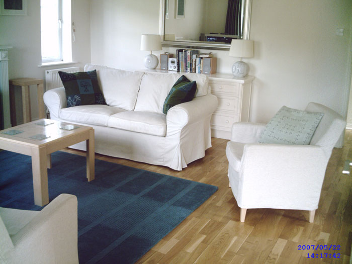 Ground floor flat — living room